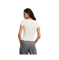 Cotton On Women's Christy Henley Tee