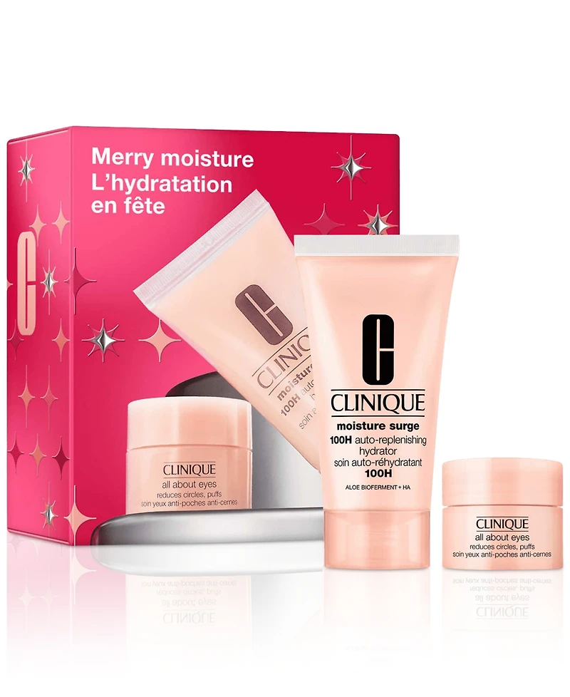 Clinique 2-Pc. Merry Moisture: Moisture Surge Mini Skincare Set