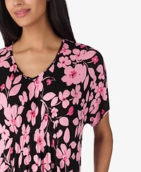 Ellen Tracy Women's Above Elbow Sleepwear Gown