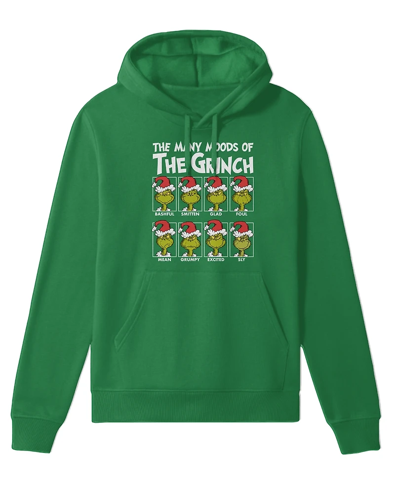 Hybrid Men's Grinch Naughty Nice Graphic Hoodie
