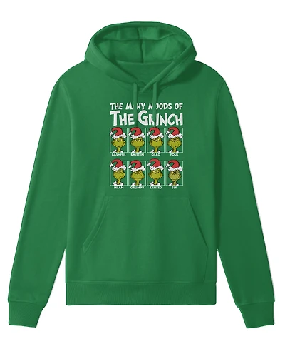Hybrid Men's Grinch Naughty Nice Graphic Hoodie