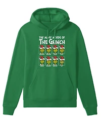Hybrid Men's Grinch Naughty Nice Graphic Hoodie