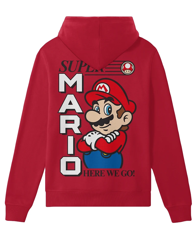 Hybrid Men's Super Mario Graphic Hoodie