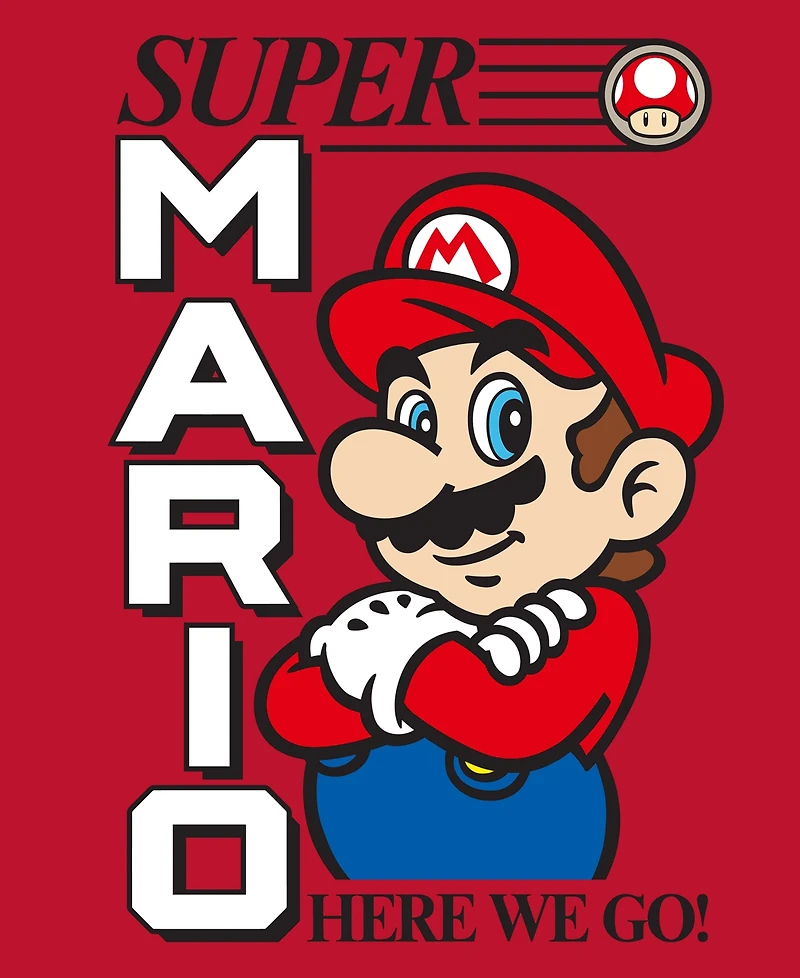 Hybrid Men's Super Mario Graphic Hoodie