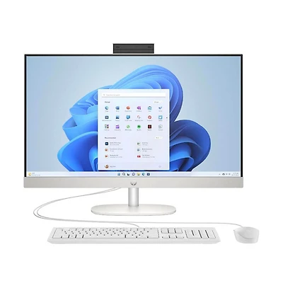 Hp 23.8" All-in-One Desktop Amd Athlon Silver 7120U 8GB Ram Amd Radeon Graphics 256GB ssd Storage