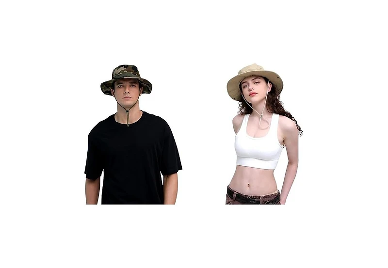 Multijoy Uv Protection Boonie Hat Upf 50+ Foldable Sun Hat for Hiking Fishing