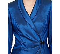 Alex Evenings Women's Collar and Decorative Top