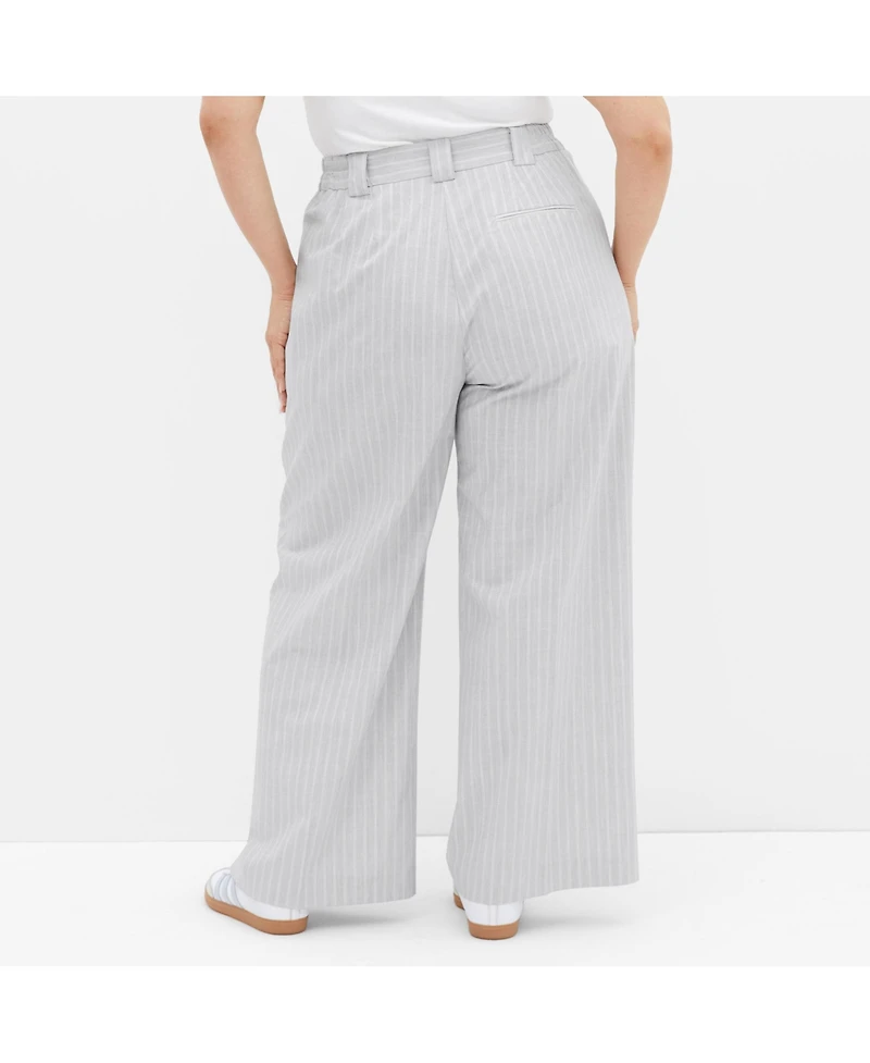 City Chic Plus Jazmin Straight Pant