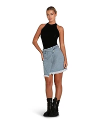 Belle & Bloom Women's Back For Good High Neck Bodysuit