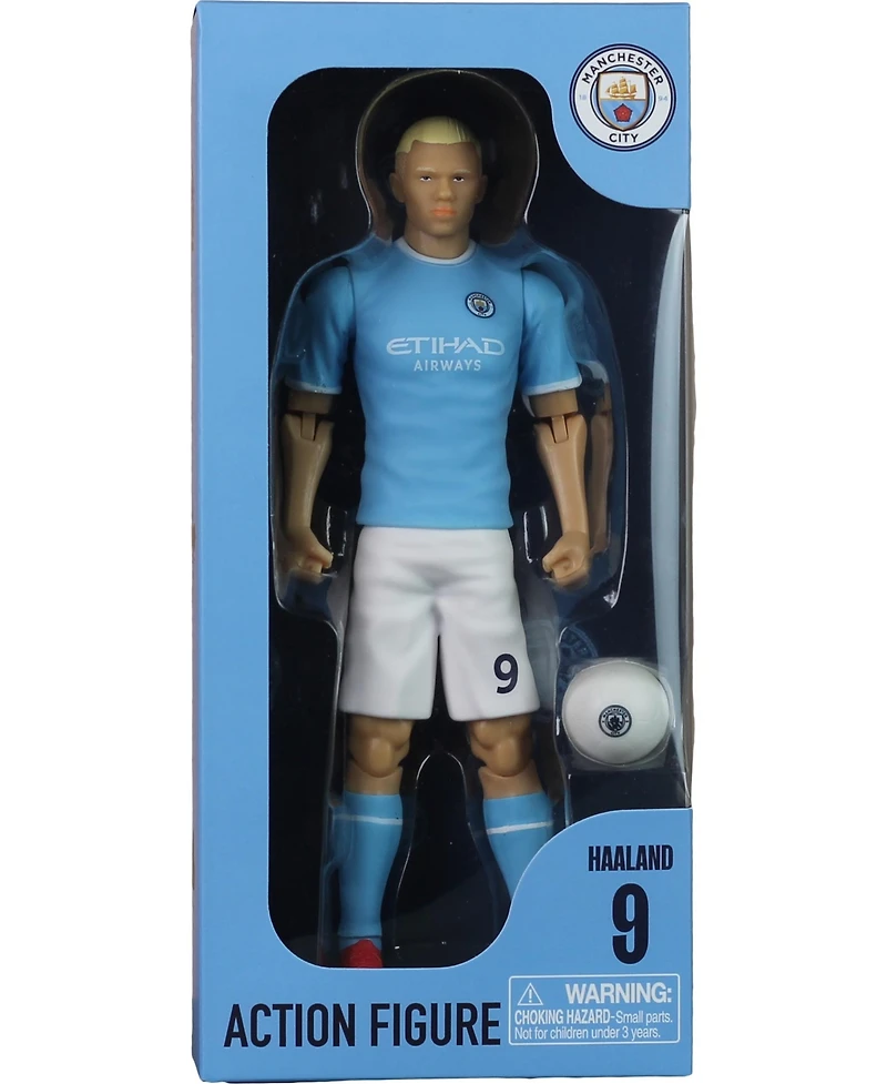 Banbo Toys Sockers Manchester City Haaland 8" Collectible Soccer Action Figure