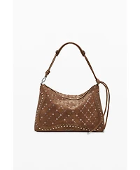 Desigual Women's Medium cut-out faux leather bag