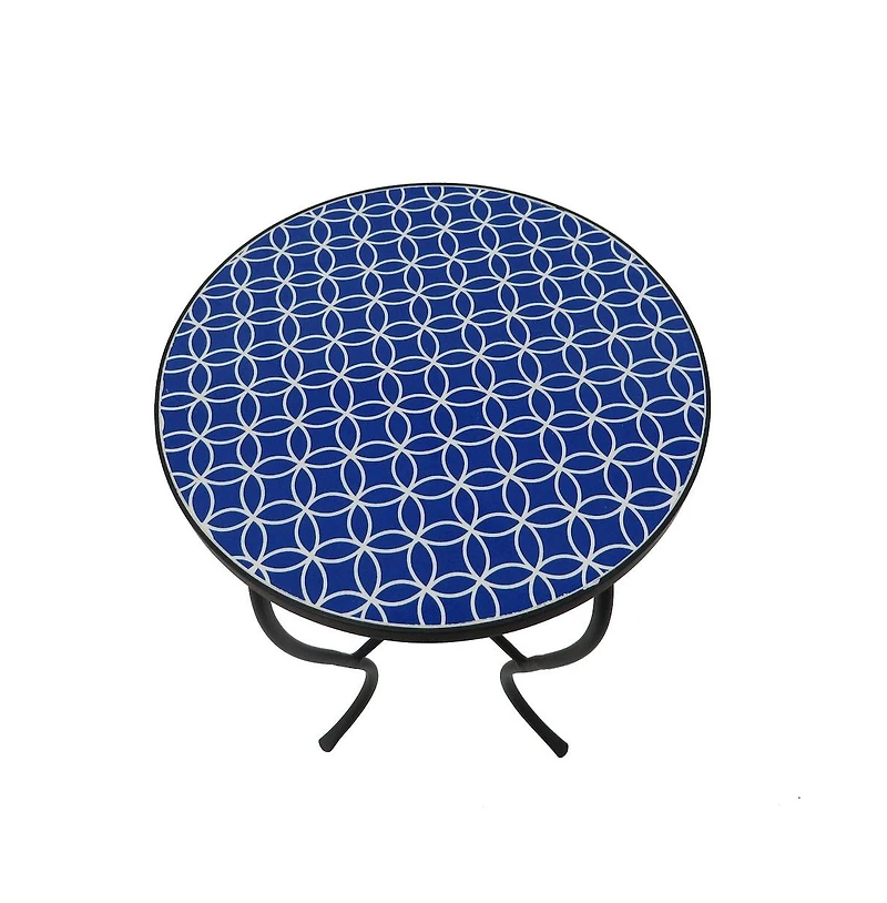 Jiallo Mosaic Alpine Accent Table
