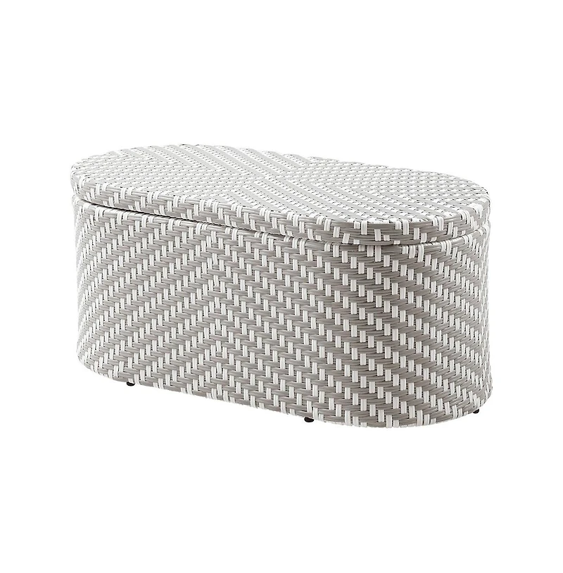 Enitial Star Pagler Aluminum 3pc Wicker Patio Coffee Table and Stool Set