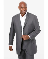 KingSize Men's Big & Tall Easy Movement Three-Button Jacket