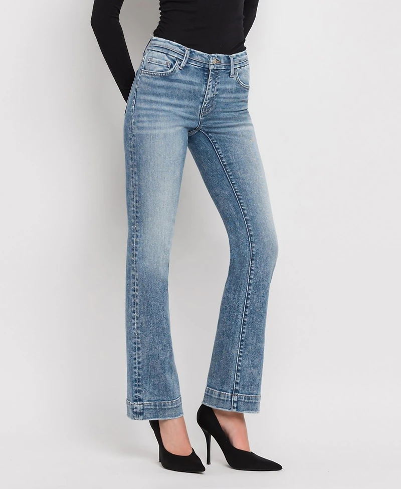 Vervet Women's Mid Rise Bootcut Jeans