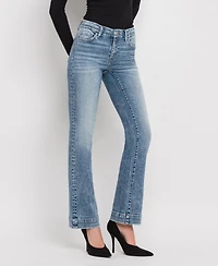 Vervet Women's Mid Rise Bootcut Jeans
