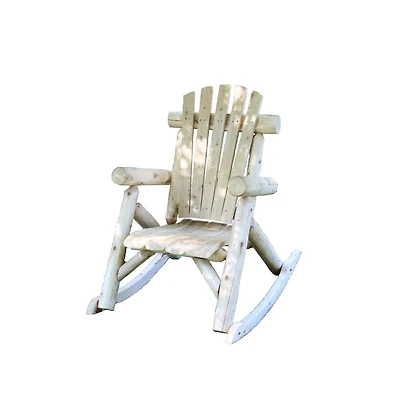 Contoured Comfort Cedar Log Rocking Chair
