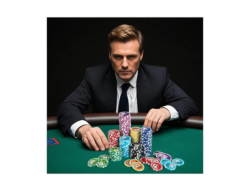 Akiudex 300 Piece Poker Chip Set with Case Cards and Felt for Casino Game Night