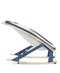 Evolur Tory 2-in-1 Rocker & Chair Light Gray