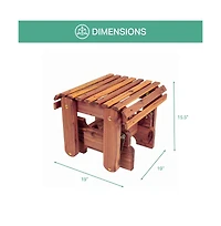 American Furniture Classics Cedar Gliding Ottoman
