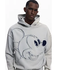 Desigual Men's Denim sweatshirt Mickey Mouse