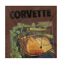 Logovision Men's Chevy Corvette Poster Vintage T-Shirt