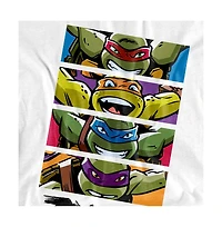 Men's Teenage Mutant Ninja Turtles Group Vertical Stack T-Shirt