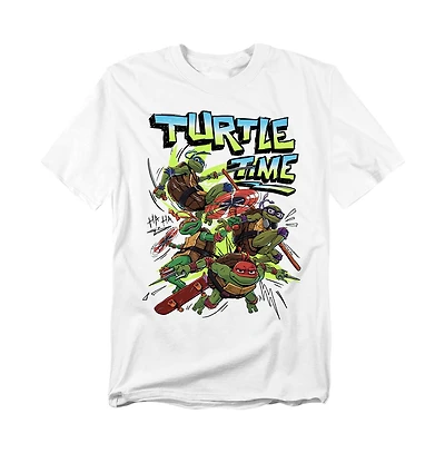 Logovision Men's Tmnt Mutant Mayhem Turtle Time Group T-Shirt