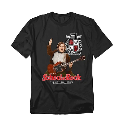 Logovision Men's School Of Rock The Teacher Is T-Shirt