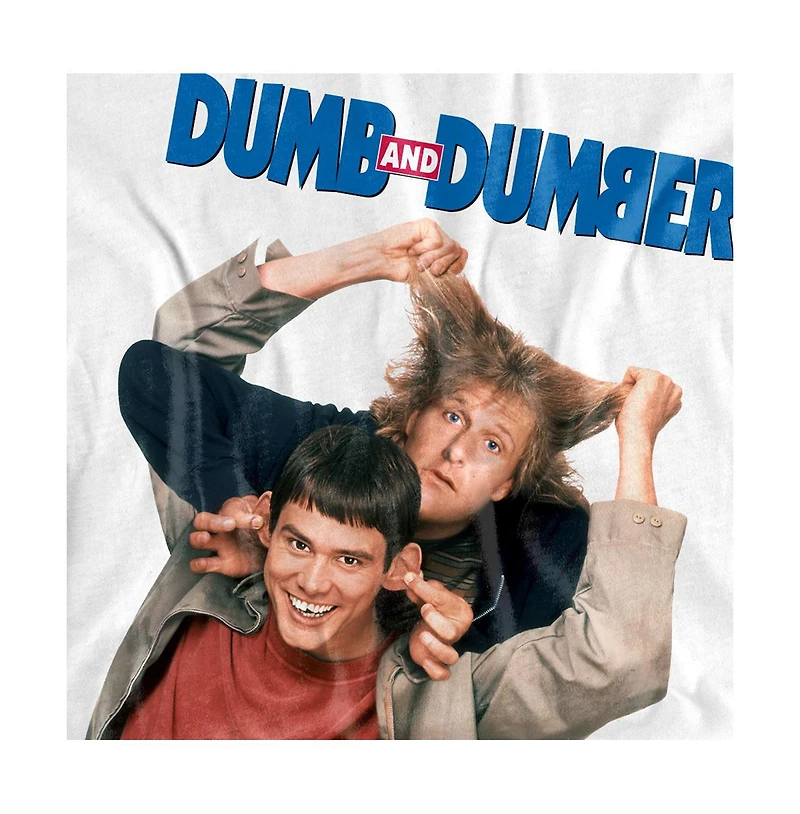 Logovision Men's Dumb And Dumber Key Art T-Shirt