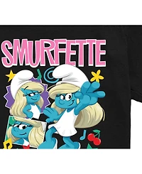 Smurfs Big Boys Bold Poses Graphic T-Shirt
