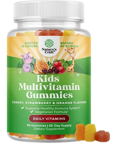 Nature's Craft Kids Multivitamin Gummies, Nature's Craft, 90ct