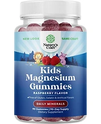 Nature's Craft Kids Magnesium Gummies, Nature's Craft, 90ct