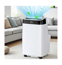 Gaomon 10,000 Btu Portable Air Conditioner - 3-in-1 Cooling, Fan & Dehumidifier, Includes Window Kit, Exhaust Hose, 24H Timer, Cools 450 Sq. Ft