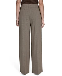 Calvin Klein Petite Mid-rise Wide Leg Pants