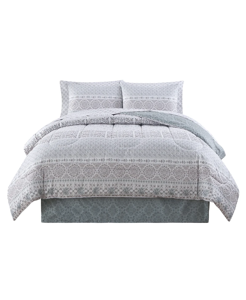 Westport Home Ellis Reversible 8-pc Comforter Sets, Created for Macy's