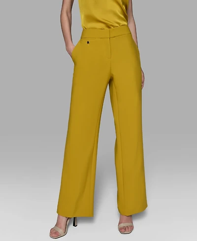 Karl Lagerfeld Paris Women's Straight-Leg Pants