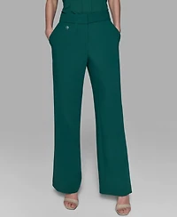 Karl Lagerfeld Paris Women's Straight-Leg Pants