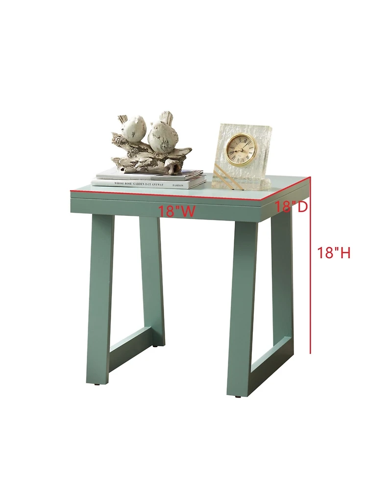 Kings Brand Furniture Charlie Side Table, End Table for Living Room, Nightstand Bedroom, Couch