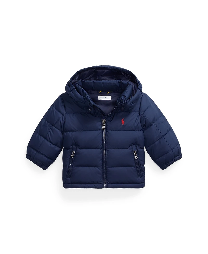 Polo Ralph Lauren Baby Boys Ripstop Down Hooded Jacket