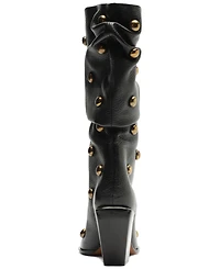 Schutz Women's Tulsa Studs Mid-Shaft Boots