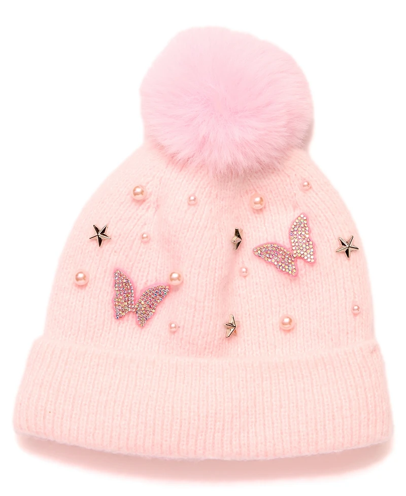 InMocean Big Girls 3-Piece Hat, Gloves, and Scarf Set