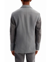 Desigual Men's Hybrid pockets blazer
