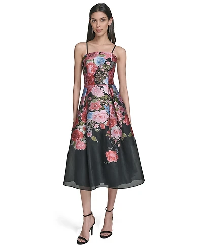 Eliza J Women's Strapless Midi Dress