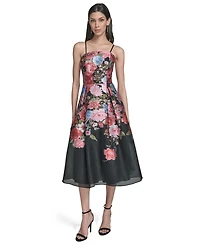 Eliza J Women's Strapless Midi Dress