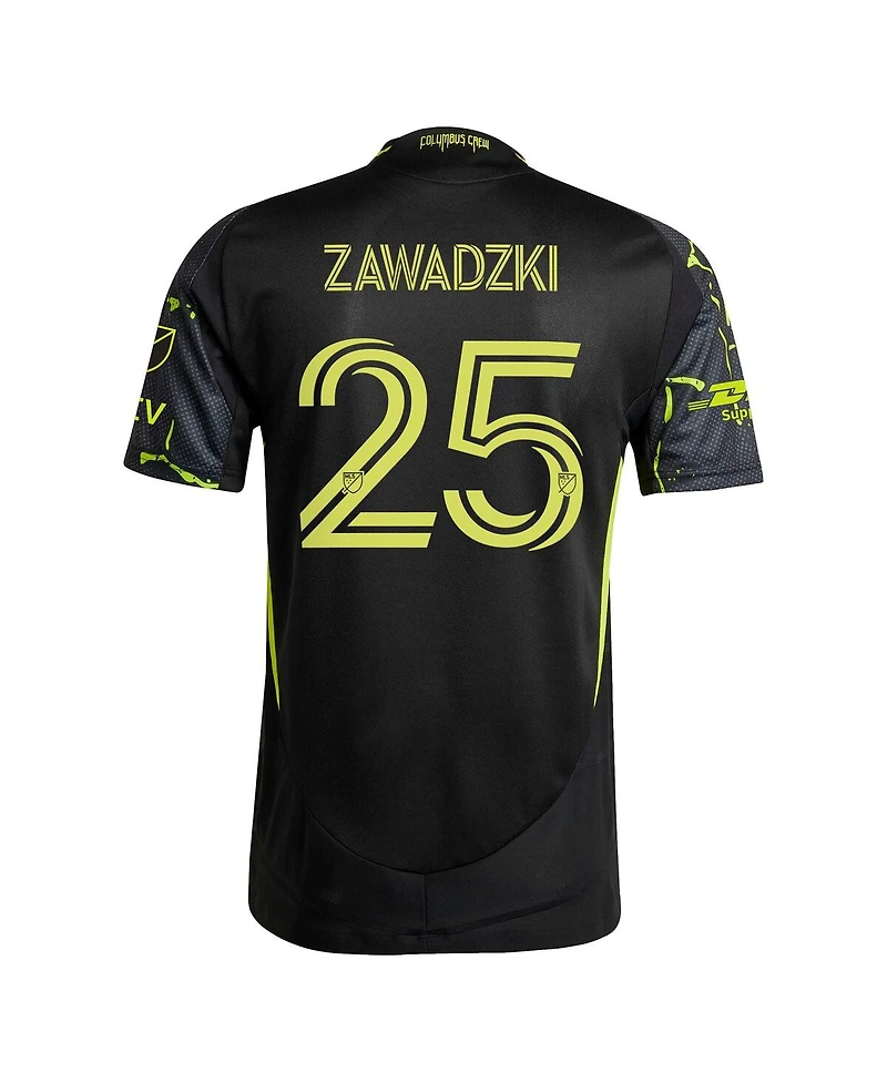 Adidas Men's Sean Zawadzki Black Columbus Crew 2025 The Goosebumps Kit Authentic Player Jersey