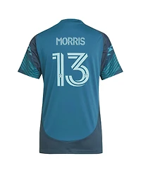 Adidas Women's Jordan Morris Blue Seattle Sounders Fc 2025 The Salish Sea Kit Replica Player Jersey