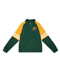 Mitchell & Ness Men's Green Seattle Supersonics Mvp 2.0 Full-Zip Track Jacket