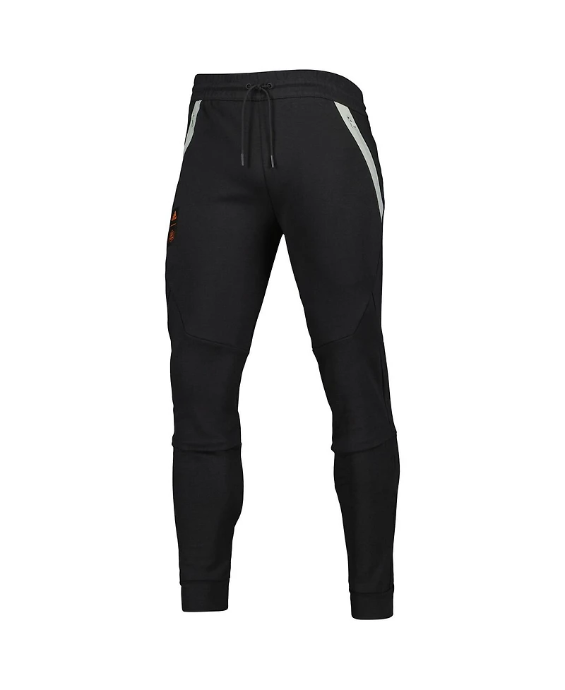 Adidas Men's Charcoal Houston Dynamo Fc 2023 Player Club Travel Pants