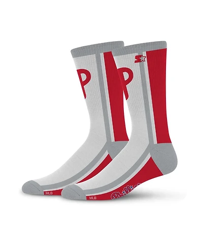 Starter Men's and Women's Philadelphia Phillies Shout Crew Socks